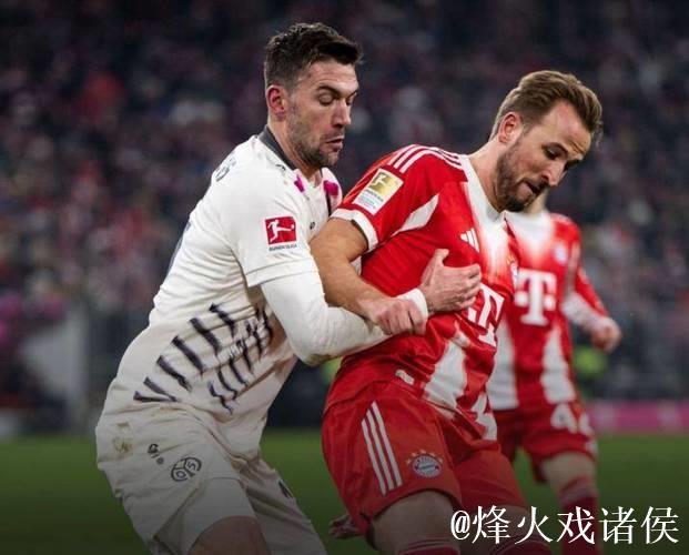 天才连场建功凯恩绝平，拜仁2-2鱼腩，主场全胜
